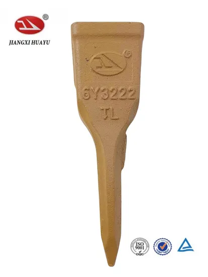 Factory Price Pointed Solid Bucket Teeth Tooth for Hitachi Komatsu Doosan Volvo 380