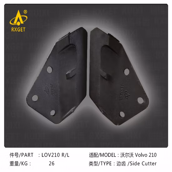 Rock Chisel Bucket Tooth for Volvo Spare Parts Ec210 14530544RC Bucket Teeth