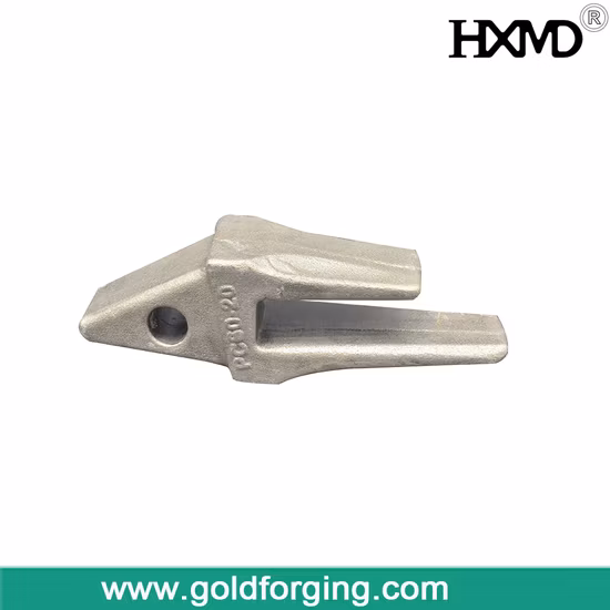 OEM Construction Machinery Excavator Spare Parts Bucket Teeth and Adapter PC60