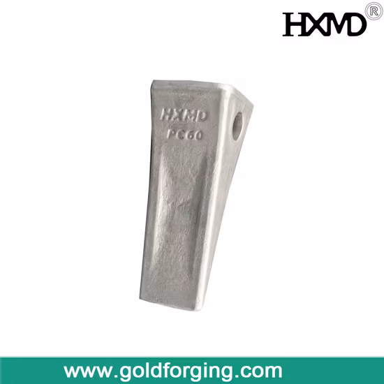 Gold Forging Komatsu Excavator Replacement Bucket Tooth and Adapter for Backhoe Bucket