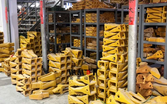 High Quality Engineering Machinery Parts Truck Spare Part Volvo V480 Tooth Adapters, Pin Washers, Rock Bucket Teeth, 