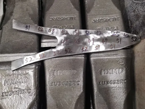 Kobelco Forged Bucket Tooth Auto Parts Rock Chisel Style 